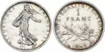 France 1 Franc Semeuse - 1903 - Argent - Issue de coffret