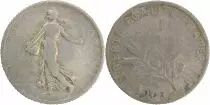 France 1 Franc Semeuse - 1903 - Argent