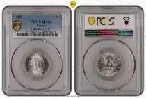 France 1 Franc Semeuse - 1909 - PCGS MS66
