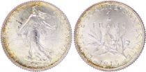 France 1 Franc Semeuse - 1915 - Silver