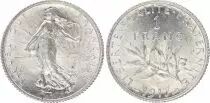 France 1 Franc Semeuse - 1917 - Argent