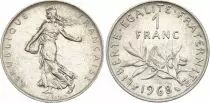 France 1 Franc Semeuse 1968