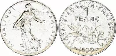 France 1 Franc Semeuse FRANCE 1999