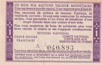 France 1 Franc Solidarity Bond - 1941-1942 - Serial A