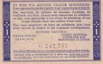 France 1 Franc Solidarity Bond - 1941-1942 - Serial O