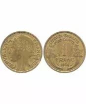 France 1 Franc type Morlon - France (1931-1940)
