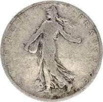 France 1 Franc Woman sowing seed - 1898 - F