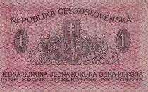 France 1 Koruna - Bleu - 1919 - P.6a