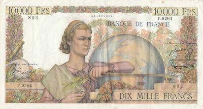 France 10,000 Francs - French Engineering - 02-06-1955 - Series F.9264