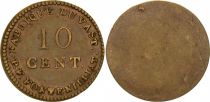 France 10 Cent, Fabrique du Vast - P. F. Fontenilliat - 1795