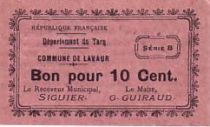 France 10 cent. Lavaur