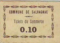 France 10 cent. Salvagnac