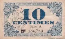France 10 Centimes - City of Lille - Bon communal - 31-10-1917 - Série A