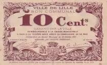 France 10 Centimes - City of Lille - Bon communal - 31-10-1917 - Série D