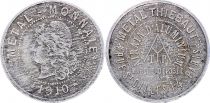 France 10 Centimes - ESSAI Métal-Monnaie - Thiebault - 1910 - TTB