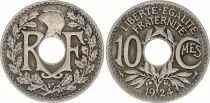 France 10 Centimes - Type Lindauer - France 1924 (UN)