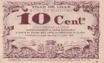 France 10 Centimes - Ville de Lille - Bon communal - 17-04-1918 - Série G