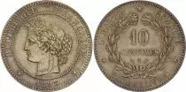 France 10 Centimes, C&eacute;res - 1893 A Sup