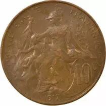 France 10 Centimes, Dupuis - 1917 Paris