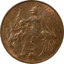 France 10 Centimes, Dupuis - 1917 Paris
