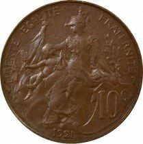 France 10 Centimes, Dupuis - 1921 Paris