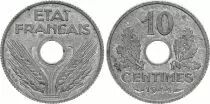 France 10 Centimes 1944 - Type Etat Français Petit Module