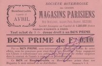 France 10 centimes Béziers Bon prime remb.à partir d avril