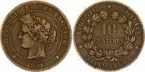 France 10 Centimes Ceres - 3th Republic - 1891 A Paris