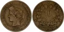 France 10 Centimes Ceres - 3th Republic - 1896 A Paris