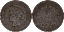 France 10 Centimes Ceres - National Governement - 1871 A Paris