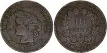 France 10 Centimes Ceres - National Governement - 1871 A Paris