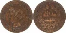 France 10 Centimes Cérès - Third Républic - 1896 A Paris
