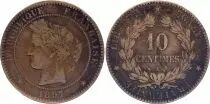 France 10 Centimes Ceres - Torch - 1897 A Paris