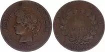 France 10 Centimes C&eacute;r&egrave;s - Troisi&egrave;me R&eacute;publique - 1891 A Paris - TB