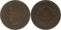 France 10 Centimes France C&eacute;r&egrave;s - Troisi&egrave;me R&eacute;publique - 1872 A Paris