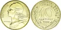 France 10 centimes Lagriffoul - 1992 BU frappe m&eacute;daille