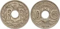 France 10 Centimes Lindauer - 1928