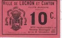France 10 centimes Luchon City