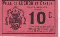 France 10 centimes Luchon Emission Municipale