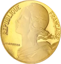 France 10 Centimes Proof Marianne 1996