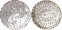 France 10 Euros - Champagne-Ardennes - 2011 - Silver
