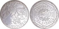 France 10 Euros - Guadeloupe - 2012 - Silver
