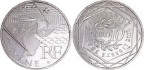 France 10 Euros - Guyane - 2010 - Argent