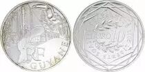 France 10 Euros - Guyane - 2011 - Argent
