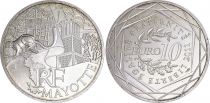 France 10 Euros - Mayotte - 2011 - Silver