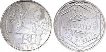 France 10 Euros - Mayotte - 2012 - Silver