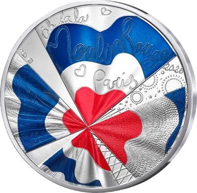France 10 Euros - Moulin Rouge - Silver Commemorative 2026