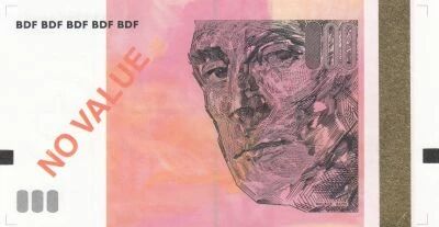 France 10 Euros \ �chantillon\  - M.Ravel - Rouge - 2001