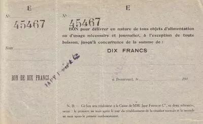 France 10 F Beaucourt Annul�