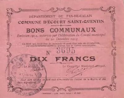 France 10 F Ecourt-Saint-Quentin